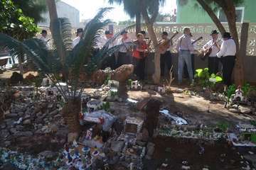El belén del Patronato La Sal adentra a La Garita en la Navidad (Foto TA)